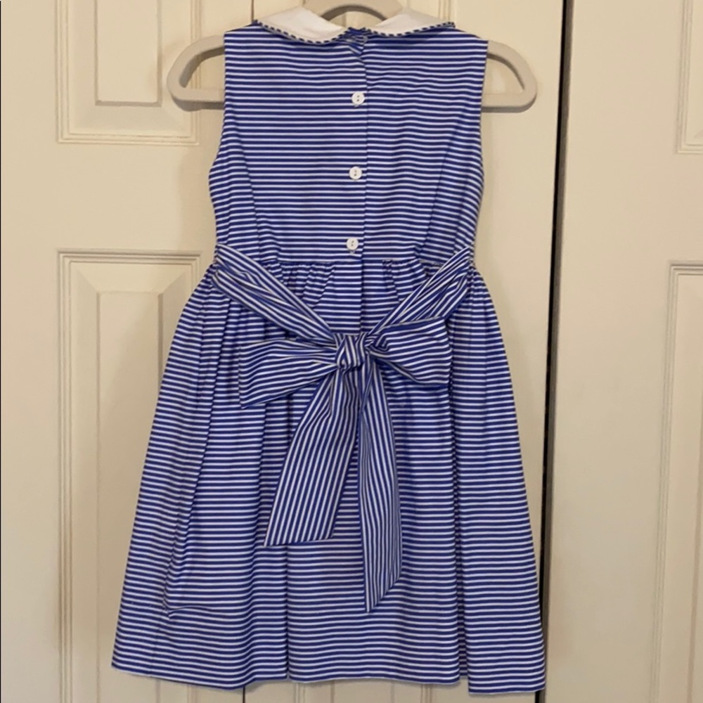 EUC Anavini Girls 4T Smocked Dress - Picture 5 of 8